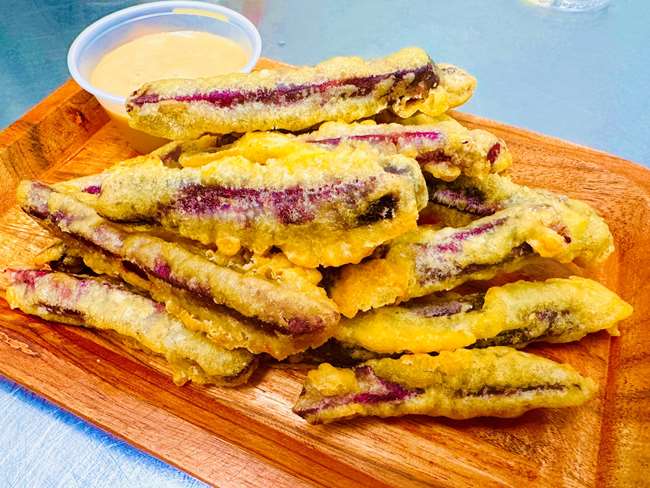 Purple Sweet Potato Fries